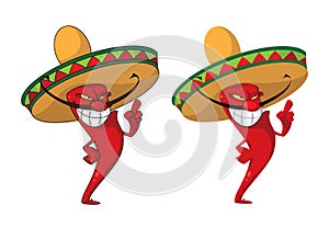 Hot pepper smile set