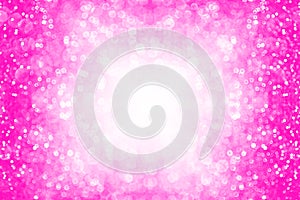 Hot pink fuchsia magenta color glitter girly birthday party background