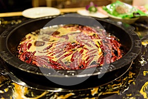 Hot pot in Sichuan