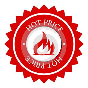 Hot price label