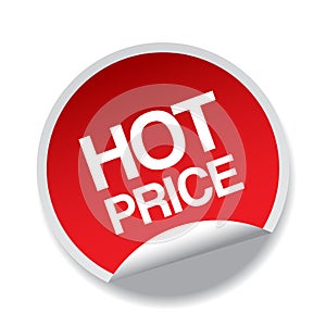 Hot price sticker