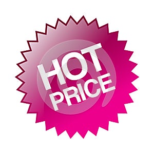 Hot price sticker