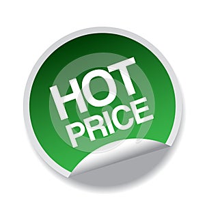 Hot price sticker