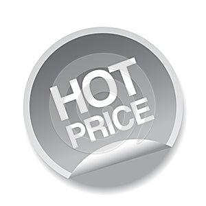 Hot price sticker