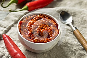 Hot Red Calabrian Pepper Sauce Spread photo