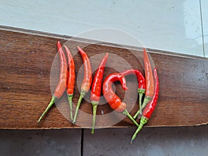 hot red chili for cooking seasoning which is often used as a sauce