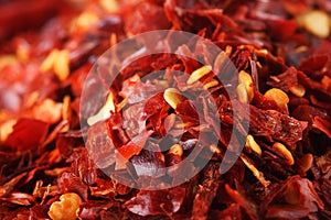 Hot Red Chilli Chillies pepper crushed