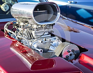 Hot Rod Chrome Supercharger