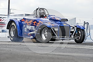 Hot rod drag car