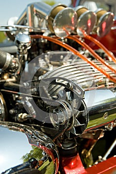 Hot-rod engine