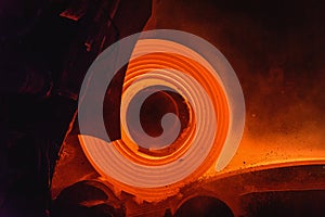 Hot-rolled steel process