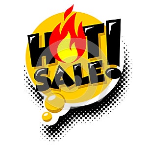 Hot sale comic sticker