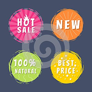 Hot Sale New 100 Natural Best Price Promo Stickers