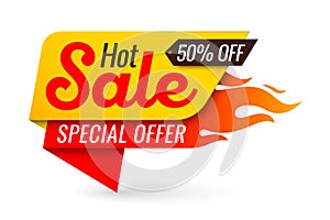 Hot sale price offer deal vector labels templates stickers designs with flame