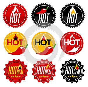 Hot sale sticker buttons and seals
