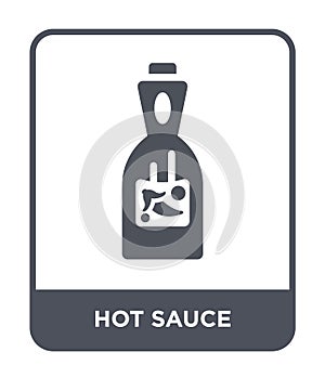 hot sauce icon in trendy design style. hot sauce icon isolated on white background. hot sauce vector icon simple and modern flat