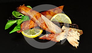 Hot Smoked Mackerel Fish Fillets