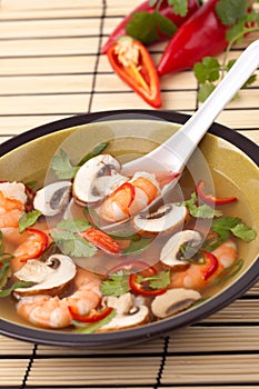 Hot-And-Sour Prawn Soup
