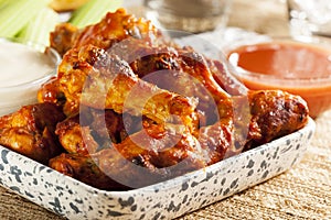 Hot and Spicey Buffalo Chicken Wings