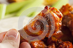 Hot and Spicey Buffalo Chicken Wings