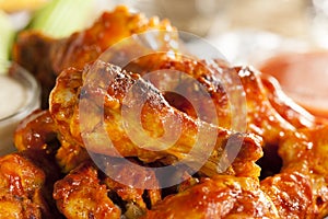 Hot and Spicey Buffalo Chicken Wings