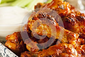 Hot and Spicey Buffalo Chicken Wings
