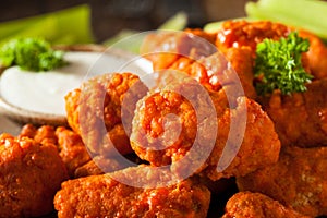 Hot and Spicy Boneless Buffalo Chicken Wings