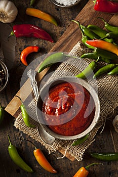 Hot Spicy Red Sriracha Sauce