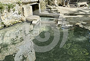 Hot spring Balneario de Alhama de Granada, Spain photo