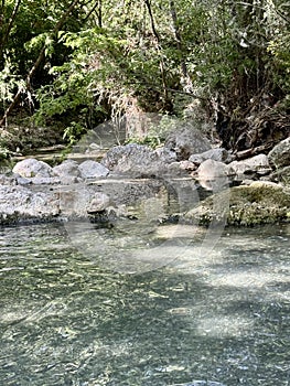 Hot spring Balneario de Alhama de Granada, Spain photo