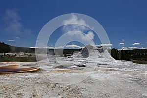 Hot Spring and Geyser