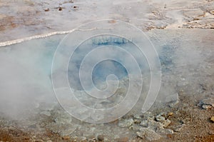 Hot Spring, Haukadalur Valley, South Iceland