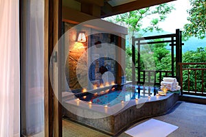 Hot spring resort