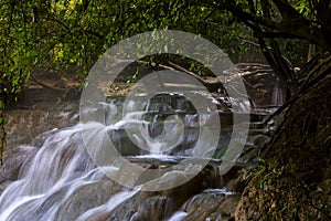 Hot Spring in the south of Krabi province in Klong Thom