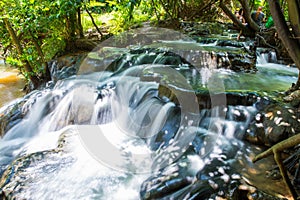 Hot spring waterfall at Khlong Thom Nuea, Krabi