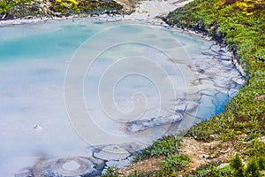 Hot spring in Yellowstone