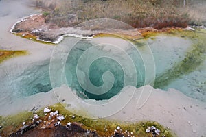 Hot Spring In Yellowstone