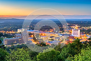 Hot Springs, Arkansas, USA Town Skyline photo