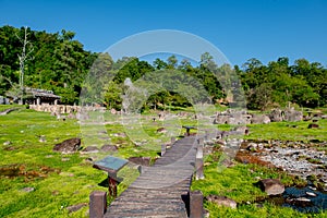 Hot Springs at Doi Pha Hom Pok National Park, Fang, Chiang mai, Thailand photo