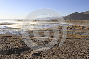 Hot Springs, Eduardo Alveroa, Uyuni Bolivia photo