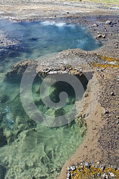 Hot springs at Lake Bogoria in Kenya