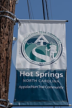 Hot Springs, North Carolina Appalachian Trail banner