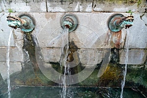 Hot springs `NÃ©he` from Dax in southwest France.