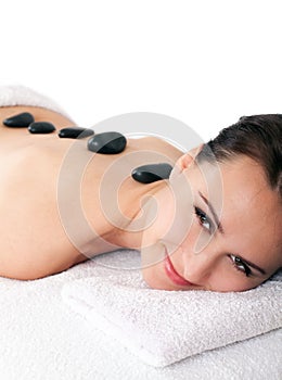Hot stone massage