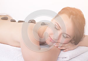 Hot stone massage