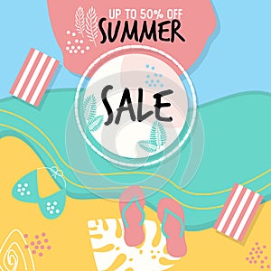 Hot Summer Sale banne