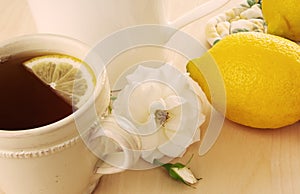 Hot Tea With Lemon