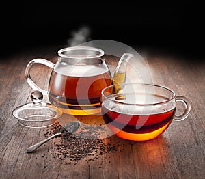 Hot Tea Teapot Cup