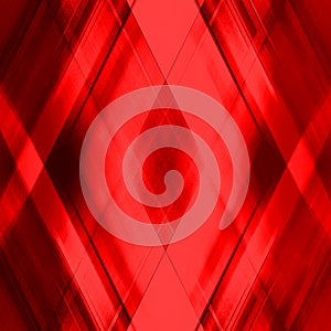 Hot triangular strokes of intersecting sharp lines with scarlet triangles and stripes