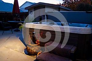 Hot Tub Summer Night